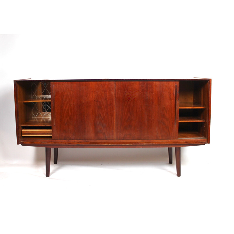 Sideboard in teak of danish design from the 1960s 