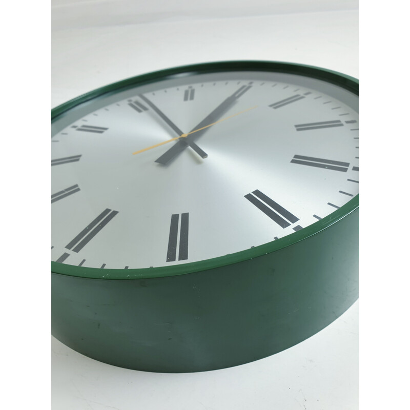 Vintage Green Wall Clock by Robert Welch, England, 1979