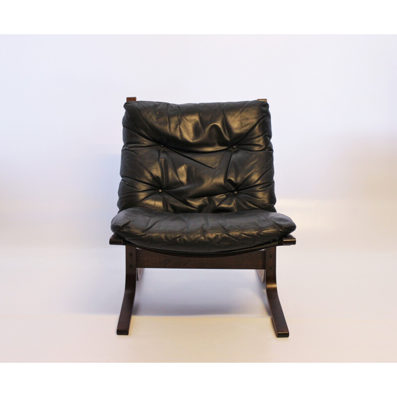 Vintage pair of Siesta armchairs by Ingmar Relling and Westnofa, 1960s