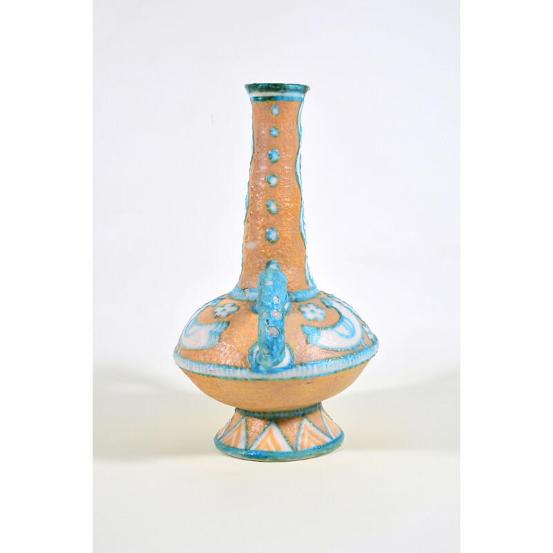 Vase vintage en céramique pour Cas Vietri, Italie 1950