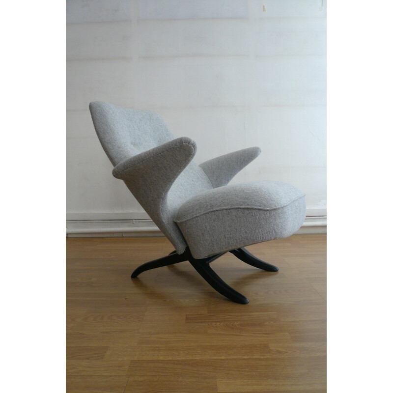 Fauteuil Pinguin gris Artifort, Theo RUTH - 1950