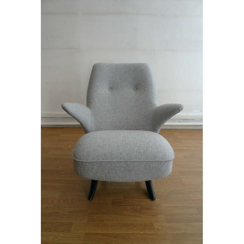 Fauteuil Pinguin gris Artifort, Theo RUTH - 1950