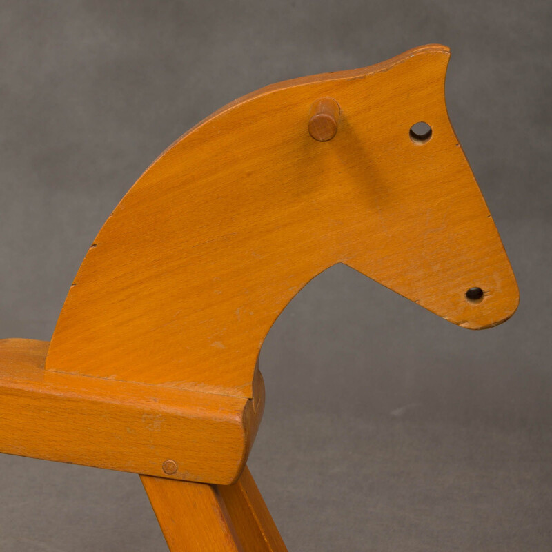 Vintage Kay Bojensen original rocking horse 1960