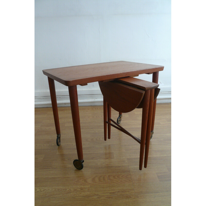 Furniture Makers Dansih Control kitchen trolley in teak - 1960s