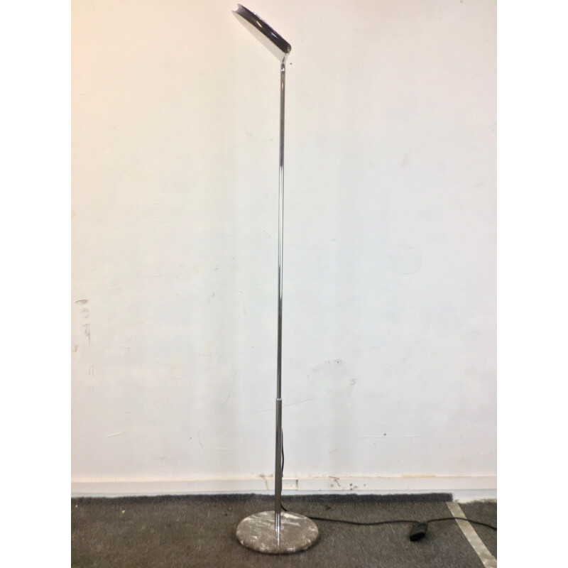 Vintage floor lamp model Mezzaluna by Bruno Gecchelin, Skipper publisher, 1970s