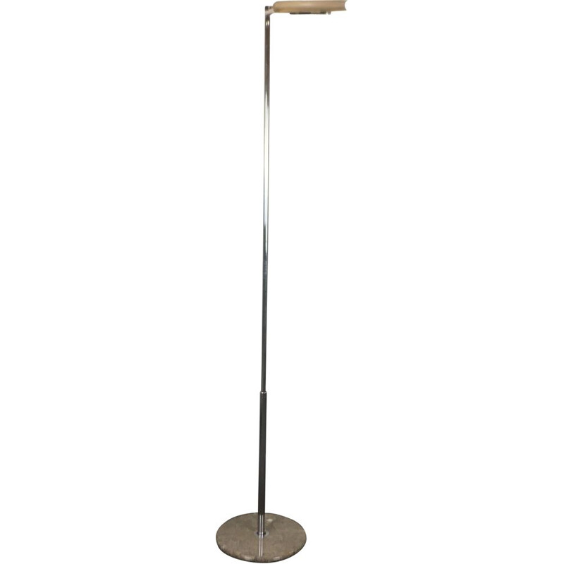 Vintage halogen floor lamp "Mezzaluna" by Bruno Gecchelin for Skipper, 1970