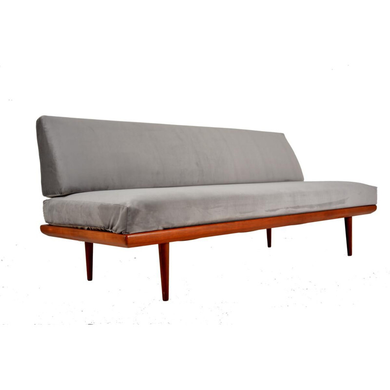 Vintage Sofa bed "Minerva" by Peter Hivdt and Orla Molgaard Nielsen by France & Son, 1960s