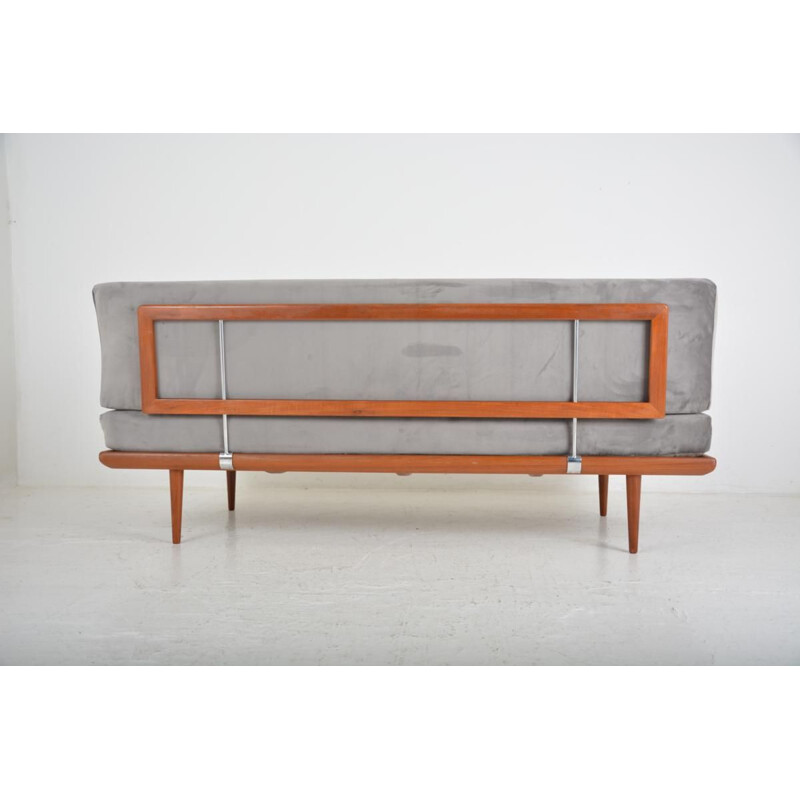 Vintage Sofa bed "Minerva" by Peter Hivdt and Orla Molgaard Nielsen by France & Son, 1960s