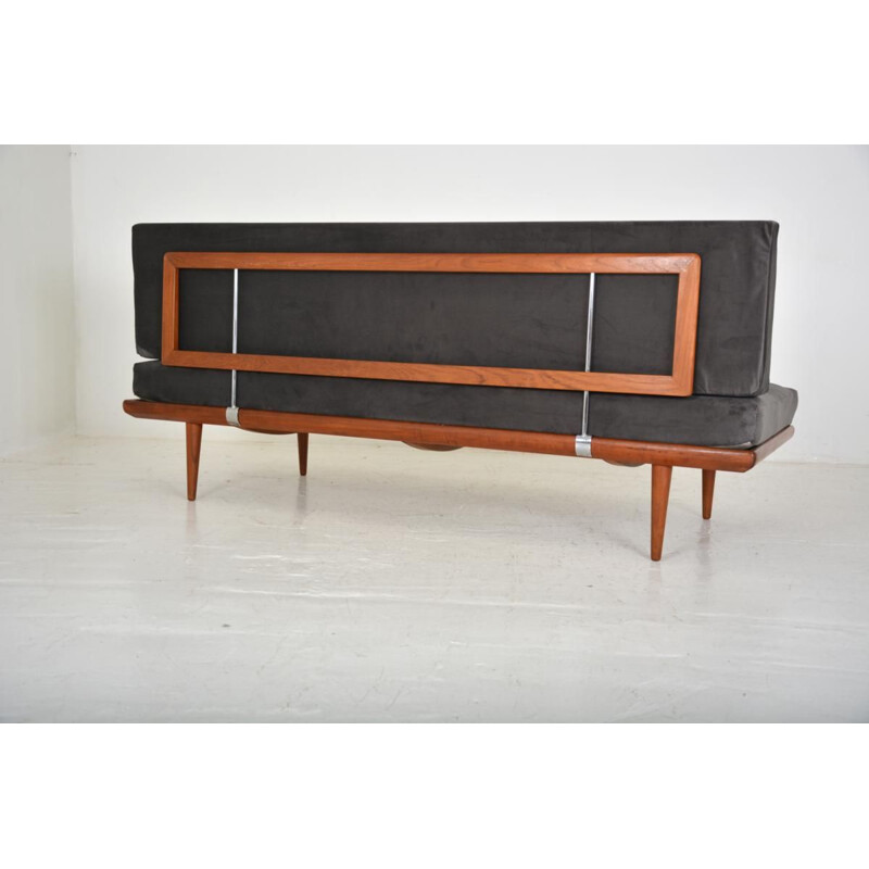 Vintage sofa bed "Minerva" by Peter Hivdt and Orla Molgaard Nielsen from France & Son, 1960s