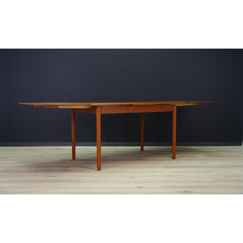 Vintage teak dining Table, Denmark, 1960-70s