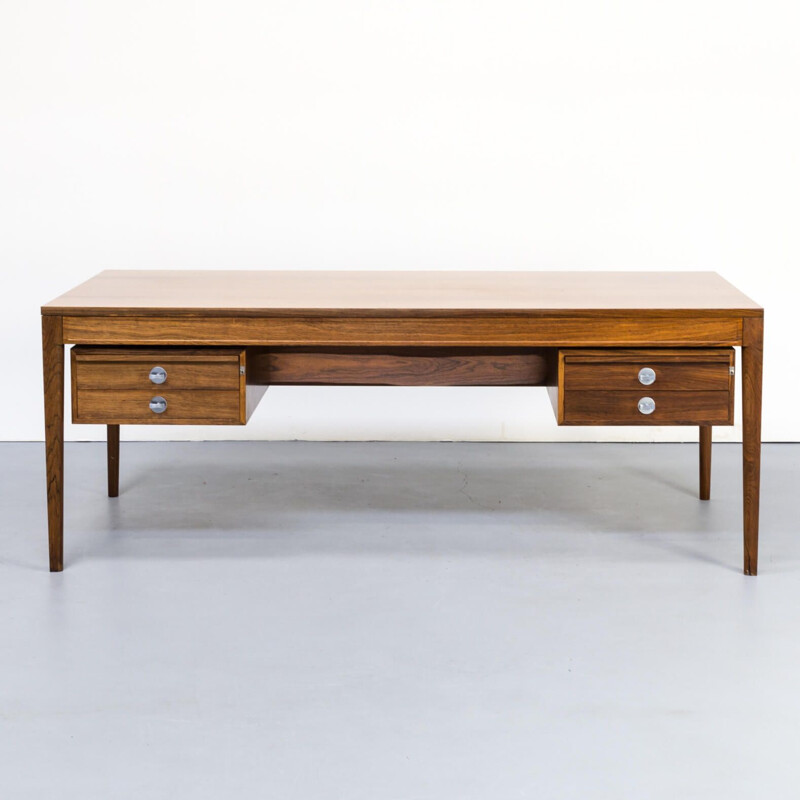 Vintage "diplomat" writing desk by Finn Juhl for France & Søn, 1950s