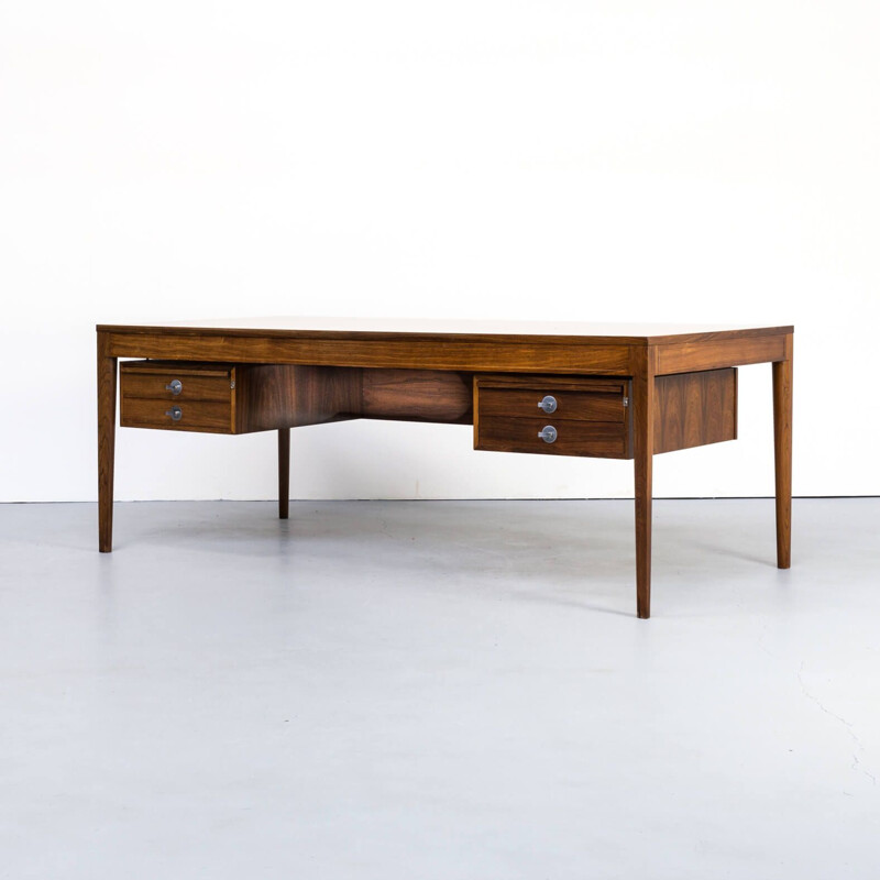 Vintage "diplomat" writing desk by Finn Juhl for France & Søn, 1950s