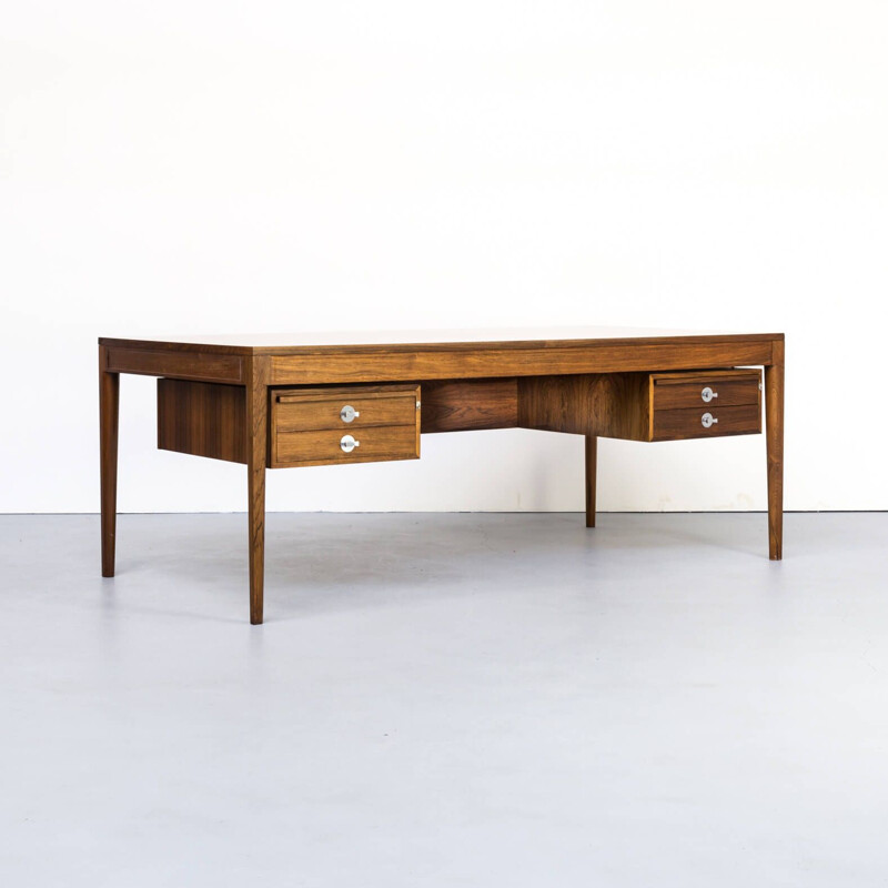 Vintage "diplomat" writing desk by Finn Juhl for France & Søn, 1950s