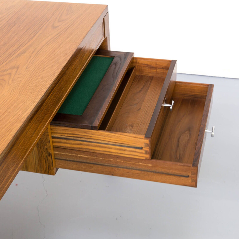 Vintage "diplomat" writing desk by Finn Juhl for France & Søn, 1950s