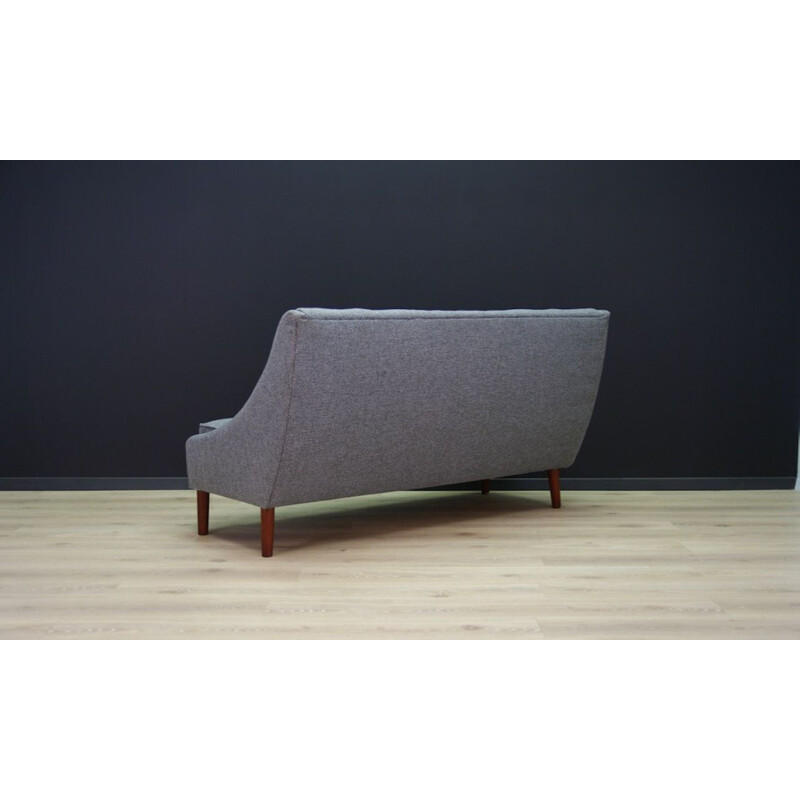 Vintage Retro grey Sofa, scandinavian style, Denmark, 1960-70s