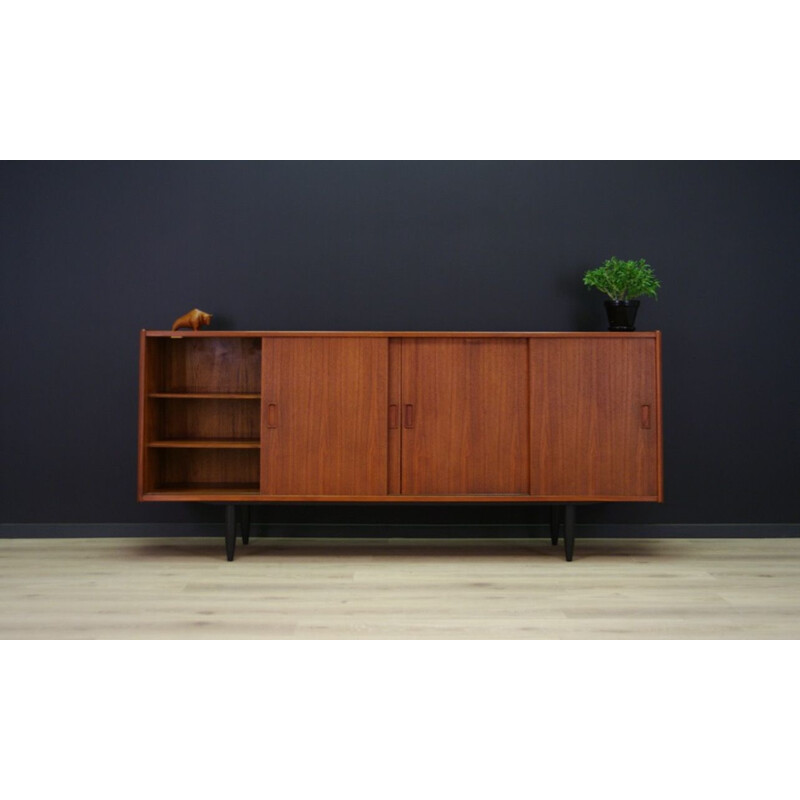 Vintage Teak Sideboard, Denmark, 1960-70s