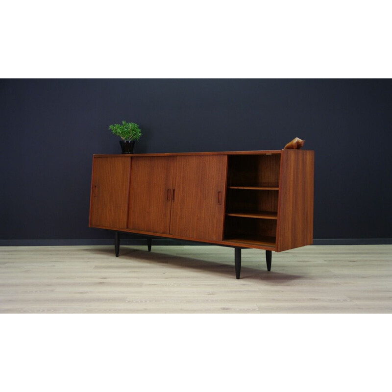 Vintage Teak Sideboard, Denmark, 1960-70s