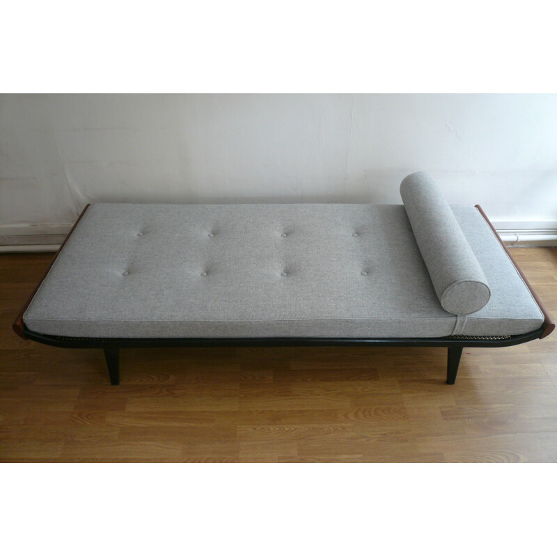 Auping "Cleopatra" daybed in grey fabric,  Dick CORDEMEIJER - 1960s