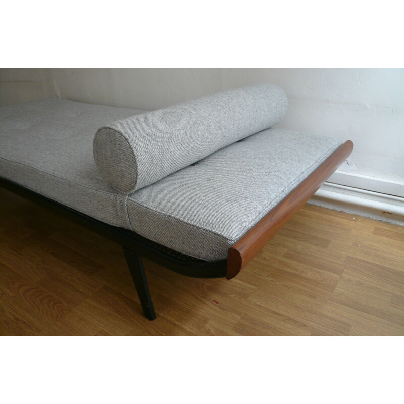Auping "Cleopatra" daybed in grey fabric,  Dick CORDEMEIJER - 1960s