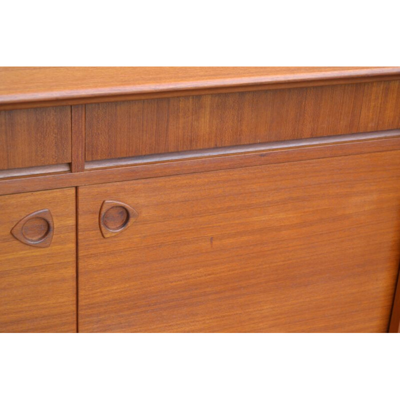 Vintage teak stringcourse by Clausen & Son