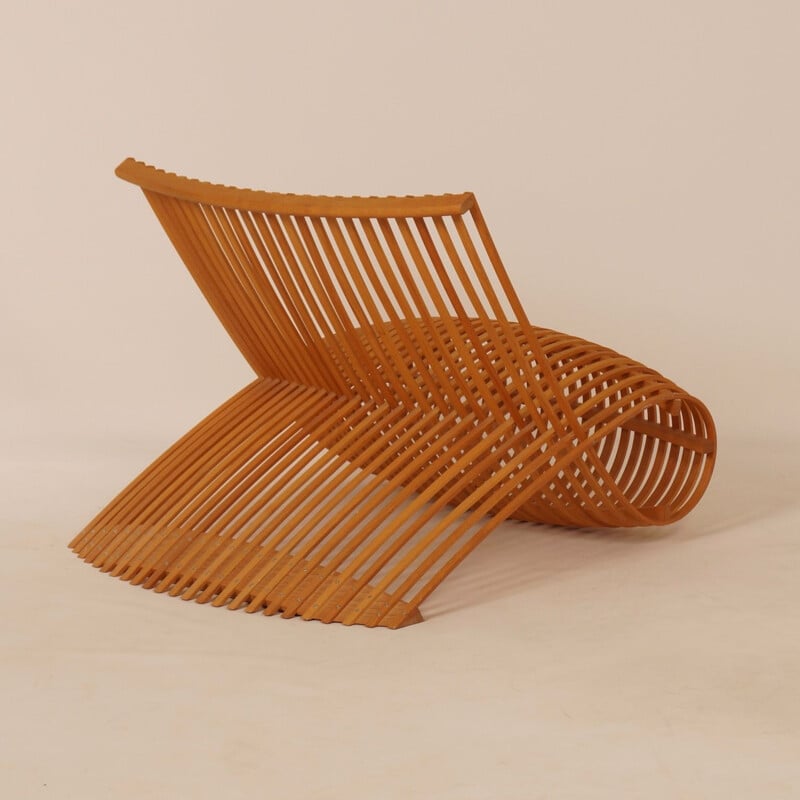 Vintage "Wooden Chair" by Marc Newson for Cappellini, 1992