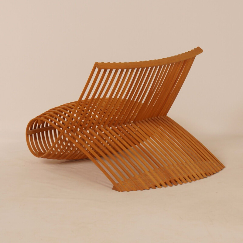 Vintage "Wooden Chair" by Marc Newson for Cappellini, 1992