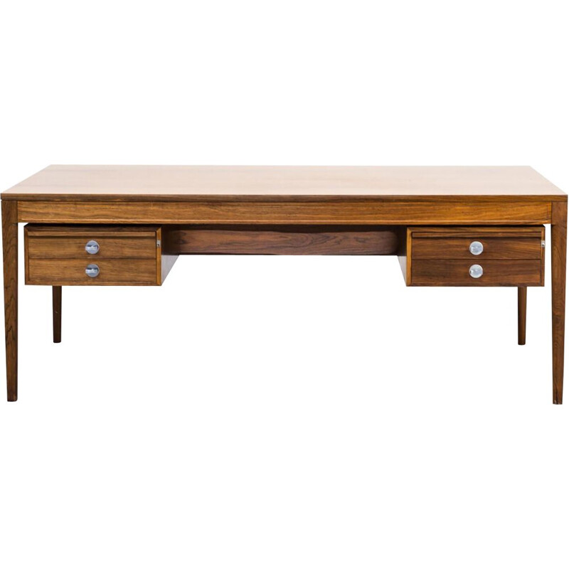 Vintage "diplomat" writing desk by Finn Juhl for France & Søn, 1950s