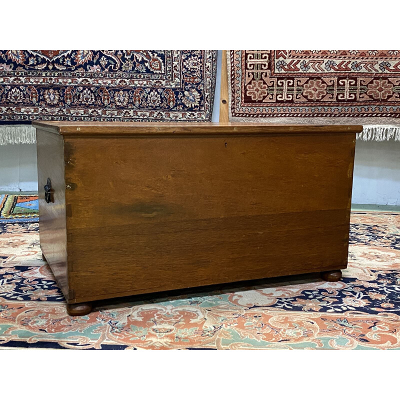 Vintage teak English chest 1950