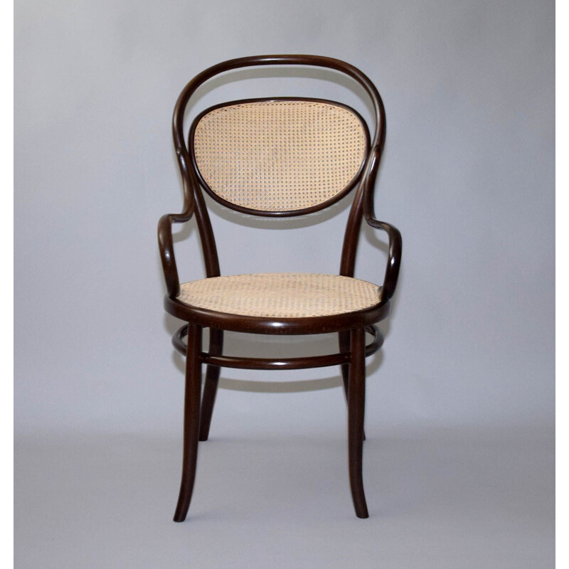 Silla de oficina Thonet vintage, modelo nº 15, 1900