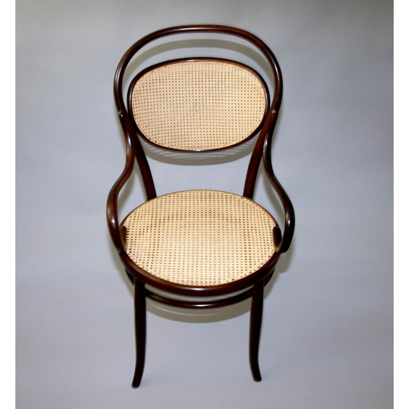 Silla de oficina Thonet vintage, modelo nº 15, 1900