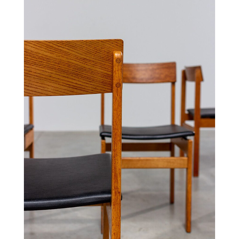 Set of 6 chairs by Jos De Mey for Van den Berghe Pauvers, 1960s