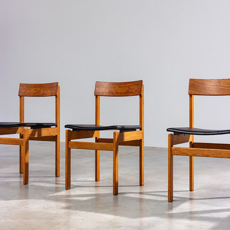 Set of 6 chairs by Jos De Mey for Van den Berghe Pauvers, 1960s