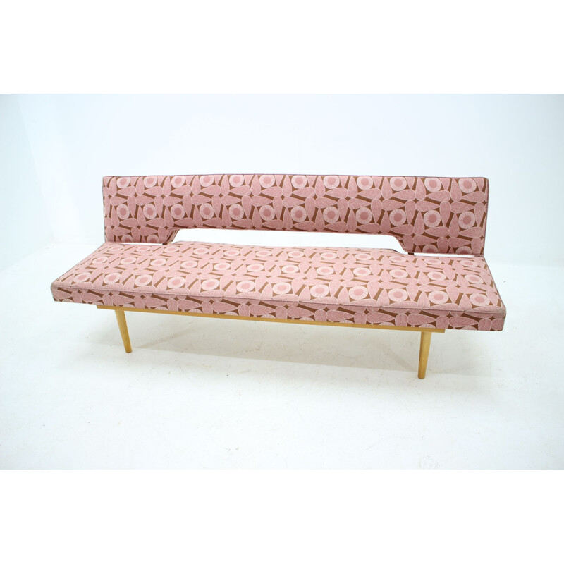 Vintage Pink Sofa by Miroslav Navratil by Interier Praha, 1960s