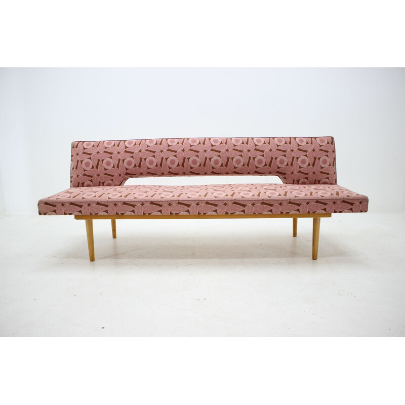 Vintage Pink Sofa by Miroslav Navratil by Interier Praha, 1960s