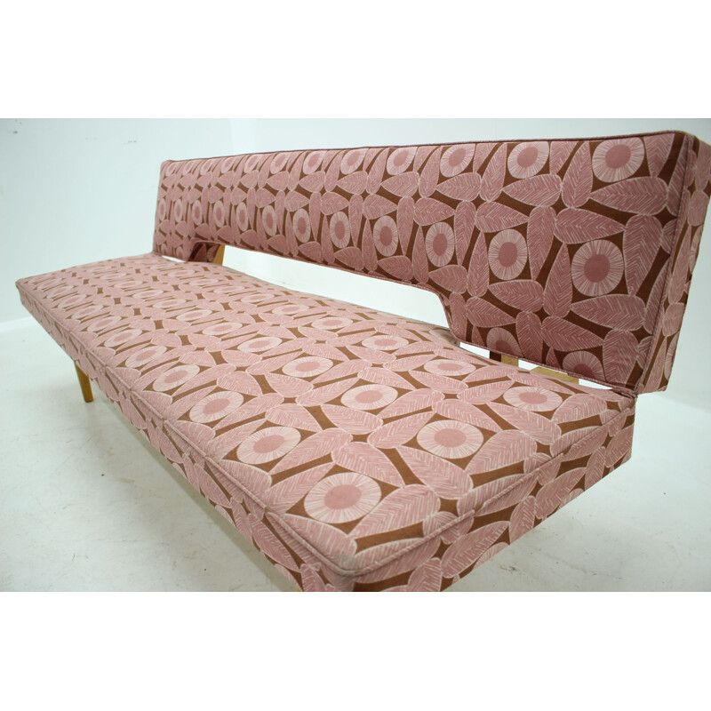 Vintage Pink Sofa by Miroslav Navratil by Interier Praha, 1960s