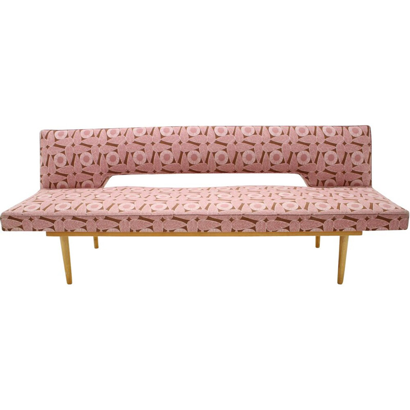 Vintage Pink Sofa by Miroslav Navratil by Interier Praha, 1960s