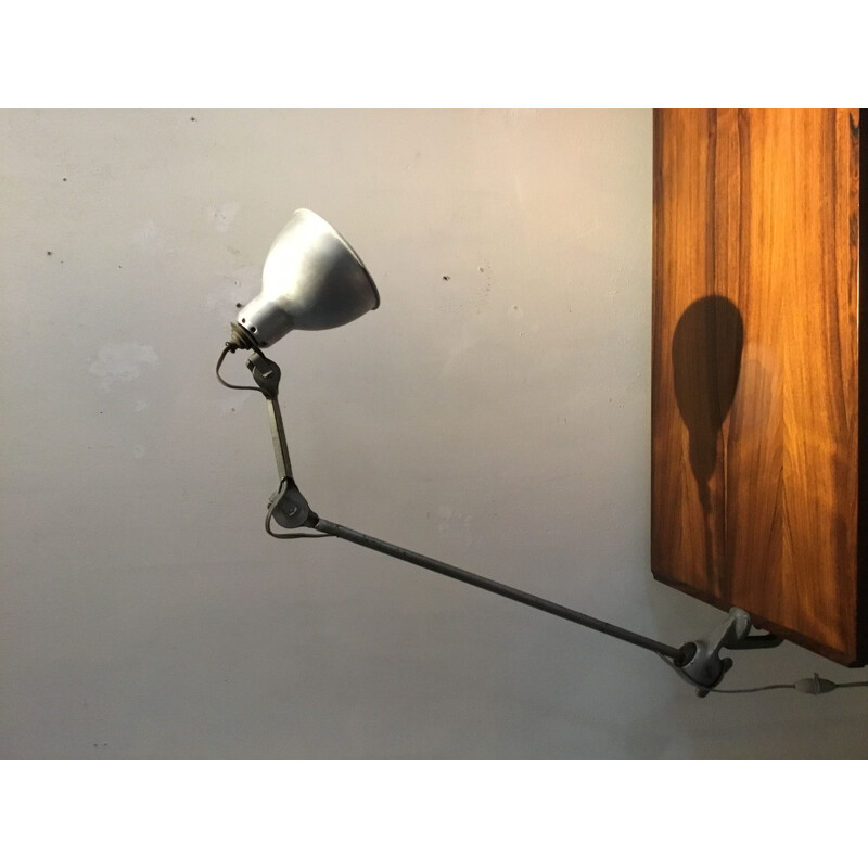 Vintage table lamp by Bernard-Albin Gras for Ravel-Clamart, 1930