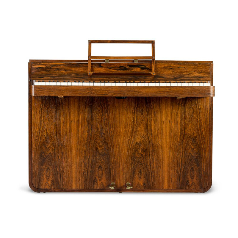 Vintage rosewood piano by Louis Zwicki, 1950s