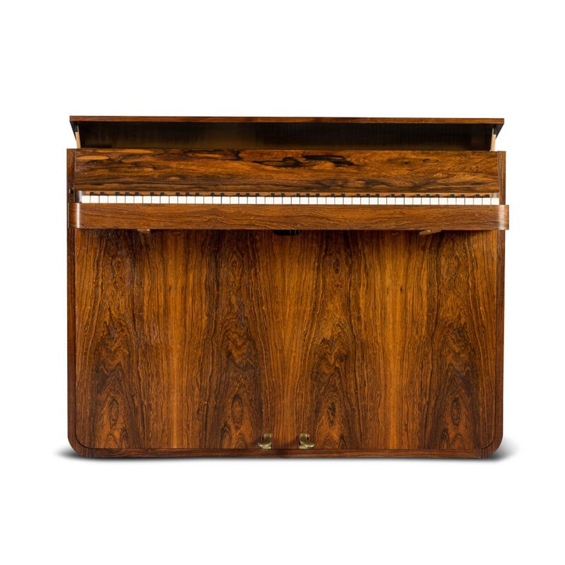 Vintage rosewood piano by Louis Zwicki, 1950s