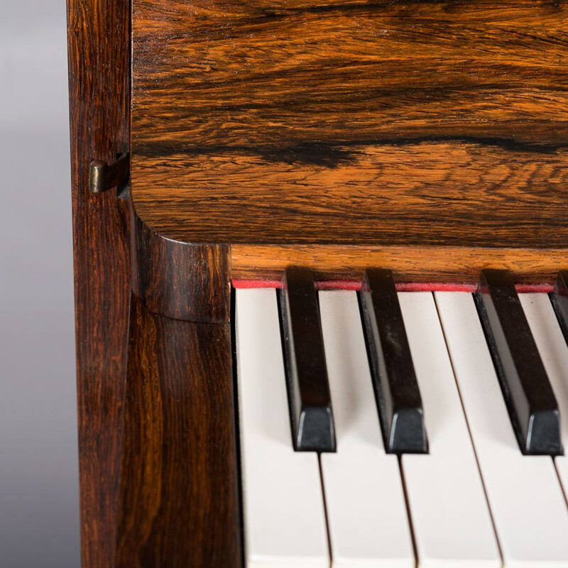 Vintage rosewood piano by Louis Zwicki, 1950s