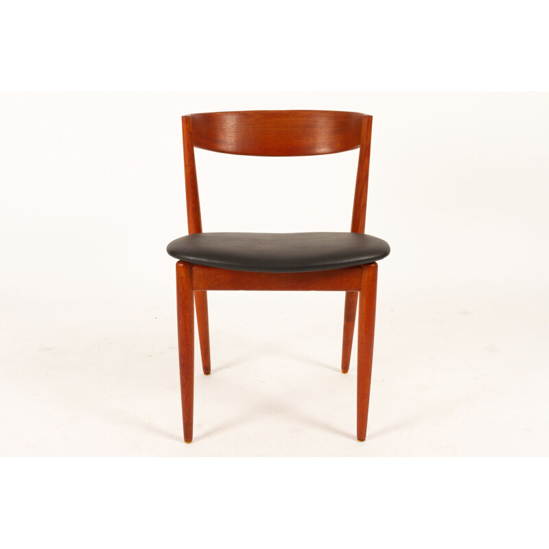 Set of 8 Vintage Teak Dining Chairs by H. W. Klein for Bramin, 1960s
