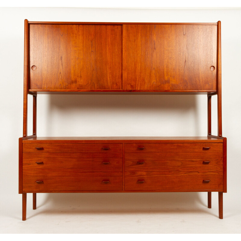 Vintage Teak RY20 Sideboard by Hans J. Wegner for Ry Møbler, 1950s