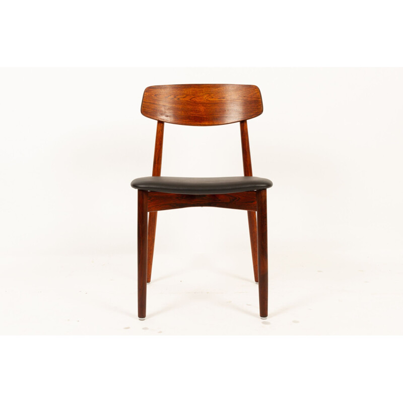 Set of 6 Rosewood Dining Chairs by Harry Østergaard for Randers Møbelfabrik, 1960s