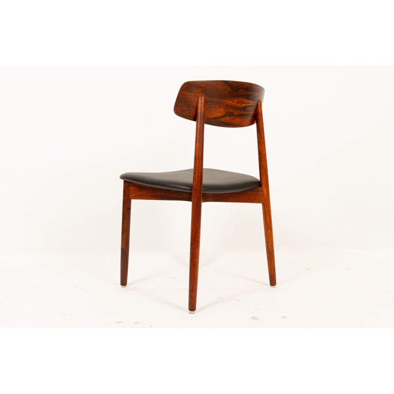 Set of 6 Rosewood Dining Chairs by Harry Østergaard for Randers Møbelfabrik, 1960s