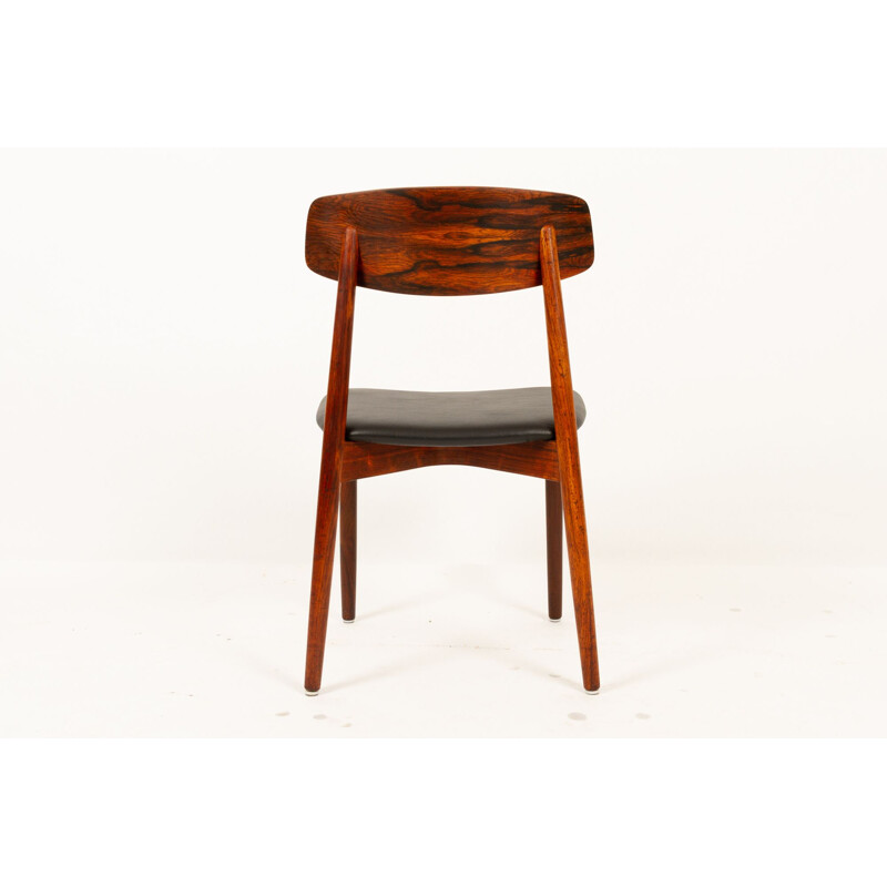 Set of 6 Rosewood Dining Chairs by Harry Østergaard for Randers Møbelfabrik, 1960s