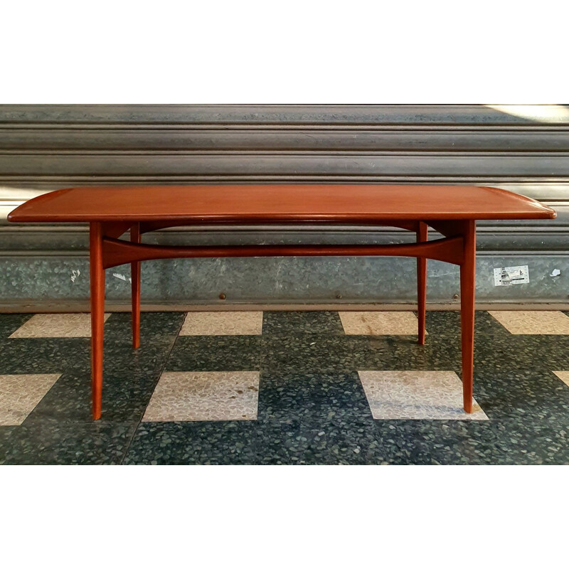 Scandinavian vintage coffee table F503 by Tove and Edvard Kindt-Larsen for France - Daverkosenson, 1950