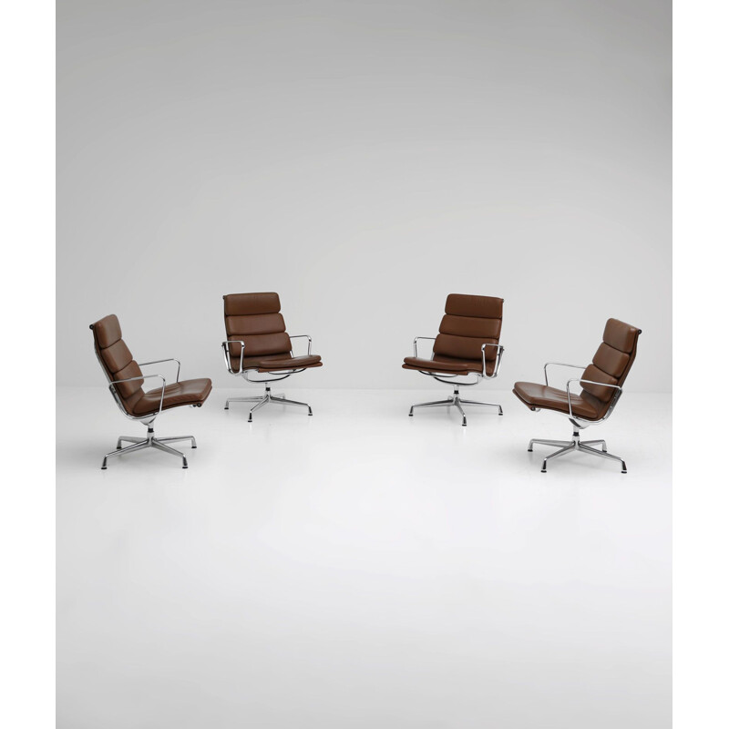 Vintage set of 4 EA216 Eames chairs Vitra edition 
