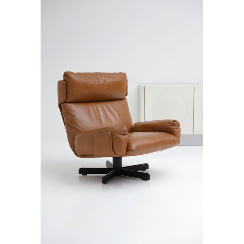 Vintage lounge chair by Heiner Golz for Durlet 1976