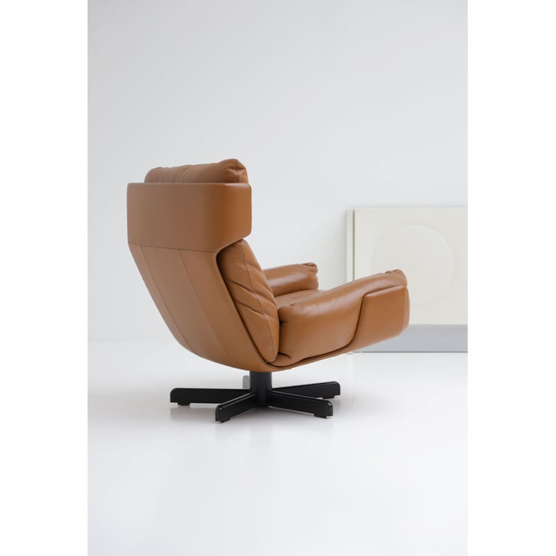 Vintage lounge chair by Heiner Golz for Durlet 1976