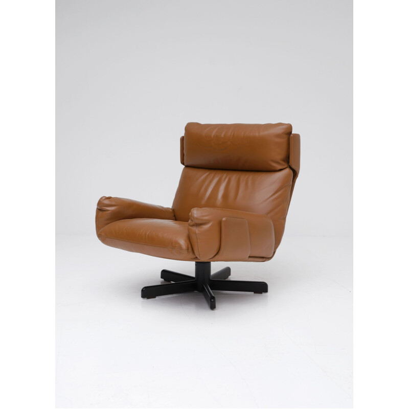 Vintage lounge chair by Heiner Golz for Durlet 1976